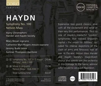 Harry Christophers, Handel and Haydn Society - Haydn: Symphony No. 100; Nelson Mass (2020)
