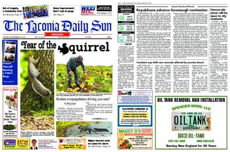 The Laconia Daily Sun – September 29, 2018