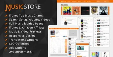 CodeCanyon - MusicStore - Music Affiliate Script (Update: 11 September 16) - 16974469