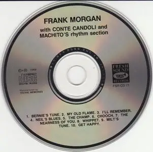Frank Morgan - Gene Norman Presents Frank Morgan (1955) {Fresh Sound Records ‎FSR-CD71 rel 1989}