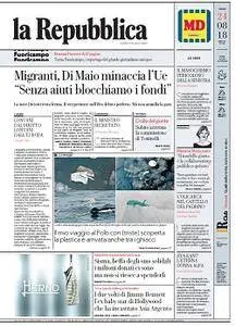 la Repubblica - 24 Agosto 2018