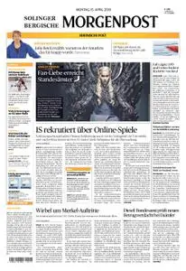 Solinger Morgenpost – 15. April 2019