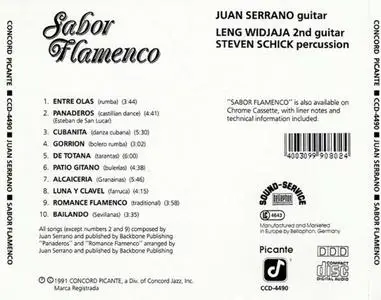 Juan Serrano - Sabor Flamenco (1991) {Concord Picante}