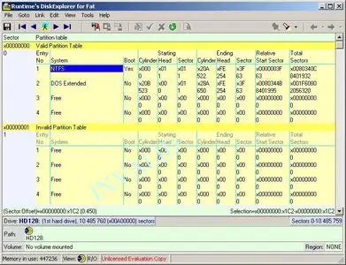 DiskExplorer for FAT 3.31