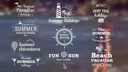 Summer Banners II - Project for After Effects (VideoHive)