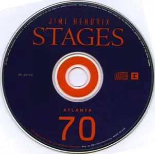 Jimi Hendrix - Stages (1991) [4CD Box Set]