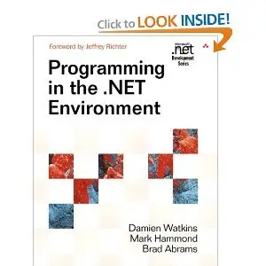 Programming in the .NET Environment [REPOST]
