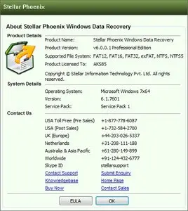 Stellar Phoenix Windows Data Recovery Professional 6.0.0.1