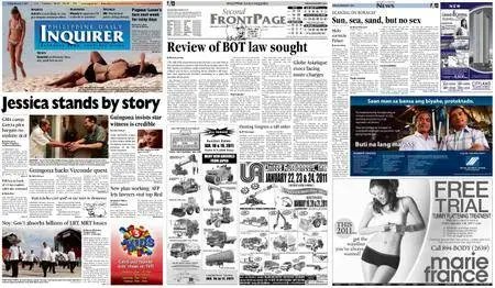 Philippine Daily Inquirer – January 07, 2011