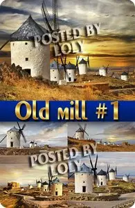 Old Windmill #1 - Stock Photo