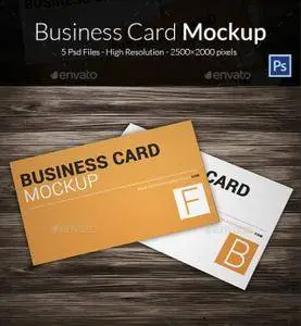 GraphicRiver - Business Card Mockup