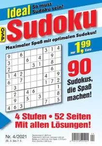 Ideal Sudoku Nr.4 - 26 März 2021