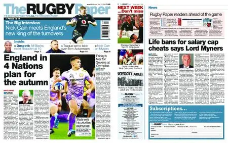 The Rugby Paper – May 17, 2020