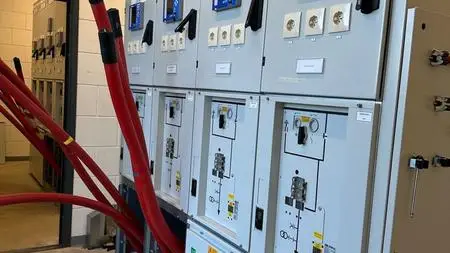 Medium Voltage Relay and Metering Single Line Diagram (SLD)