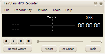 FairStars MP3 Recorder v2.19
