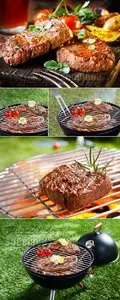 Stock Photo - Tasty Grilled Meat