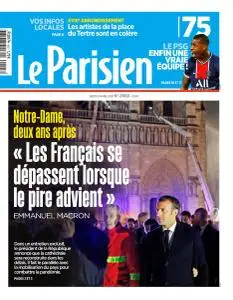 Le Parisien du Jeudi 15 Avril 2021