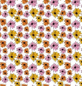 Seamless flowers pattern