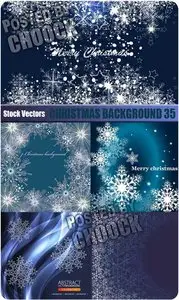Christmas background 35 - Stock Vector