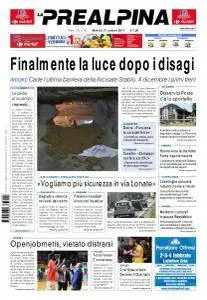 La Prealpina - 31 Gennaio 2017