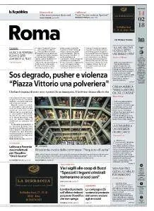 la Repubblica Roma - 14 Febbraio 2018