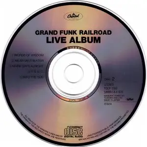 Grand Funk Railroad - Live Album (1970) (2CD Japan TOCP-3179~80)