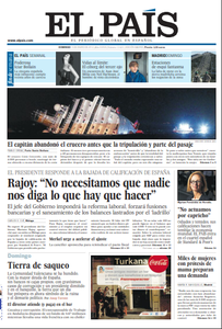 El País - 15 January 2012
