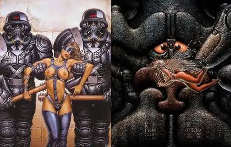 Illustrations of Sci-fi and Fantasy art by Oscar Chichoni