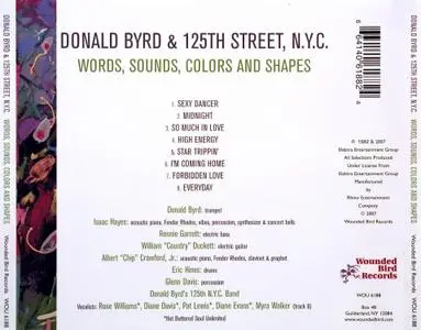 Donald Byrd And 125th Street, N.Y.C. - Words, Sounds, Colors And Shapes (1982) [2007, Remastered Reissue]