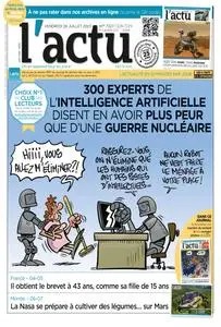 L'Actu – 28 juillet 2023