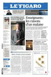Le Figaro du Jeudi 24 Janvier 2019