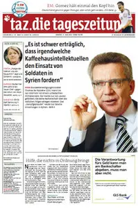 Tageszeitung TAZ vom 11 Juni 2012