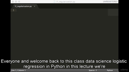 Udemy - Deep Learning Prerequisites: Logistic Regression in Python (Updated)