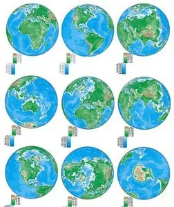 World maps & globe