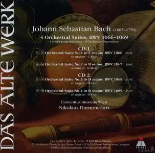 Bach - 4 Orchestral Suites - Harnoncourt