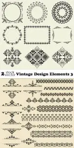 Vectors - Vintage Design Elements 3