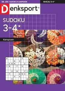 Denksport Sudoku 3-4 kampioen N.294 - 11 April 2024