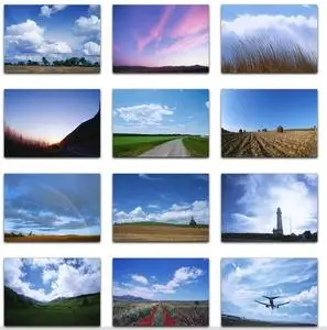 Datacraft Sozaijiten Vol. 129 Landscapes Under The Great Blue Sky