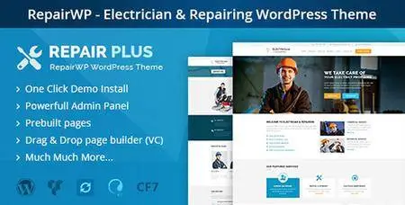 ThemeForest - RepairWP v1.24 - Electronices, Mobile & Computer Repairing WordPress Theme - 16637916