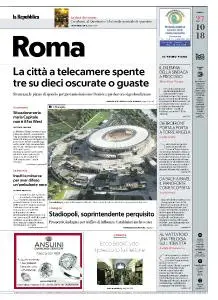 la Repubblica Roma - 27 Ottobre 2018