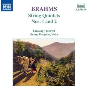 Ludwig Quartet - Johannes Brahms: String Quintets Nos. 1 and 2 (2017)