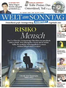 Welt Kompakt am Sonntag vom 29 März 2015