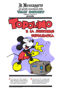 Il Messaggero Presenta - Volume 94 - Topolino E La Spedizione Fotografica