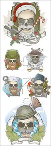 Vector - Hipsters for holidays 
