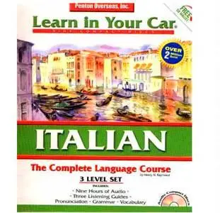 Learn In Your Car - Italian, Three Leves, Audiobook