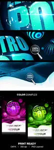 GraphicRiver Electro Pop Party Flyer