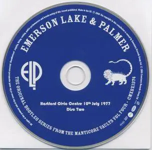 Emerson, Lake & Palmer - The Original Bootleg Series from The Manticore Vaults Vol. 4 Set 1 (2006) {2CD Castle Music rec 1977}