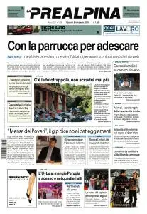 La Prealpina - 8 Novembre 2019