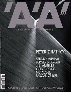 AA L'architecture d'aujourd'hui Magazine Issue 383