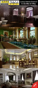 ABBS Luxury Interiors Scenes 2 In 3ds Max & V-Ray